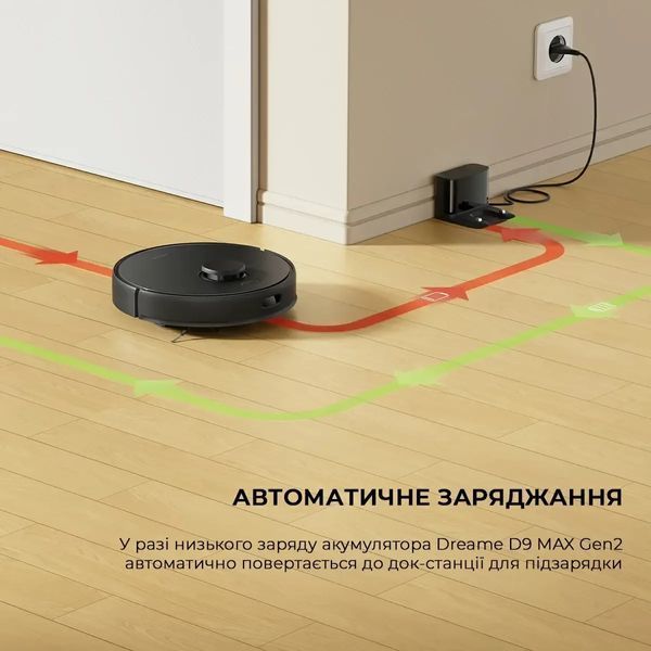 Робот-пилосос Dreame Bot D9 Max Gen2 Black (RLD34GA-Bl) 1397596 фото