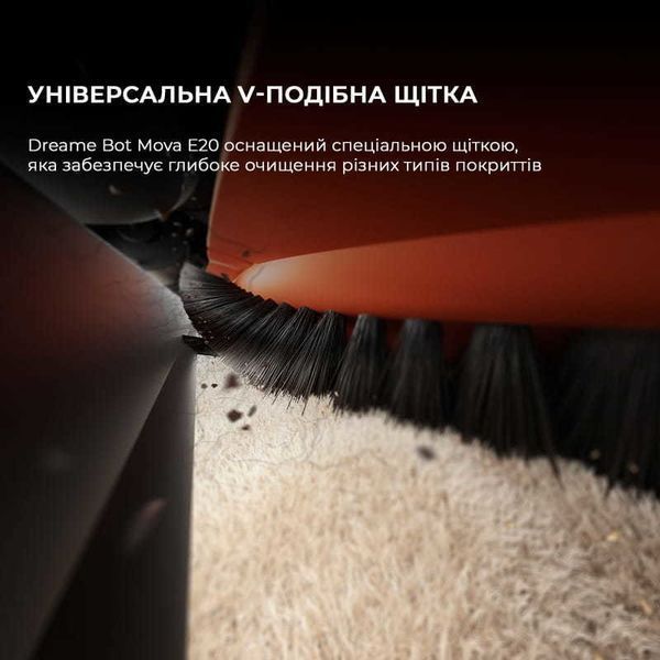 Робот-пилосос Dreame Bot Mova E20 Black (RLE22GA) 1440054 фото