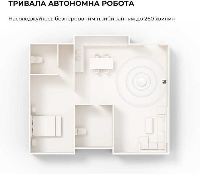 Робот-пилосос Dreame Bot Mova E20 Black (RLE22GA) 1440054 фото
