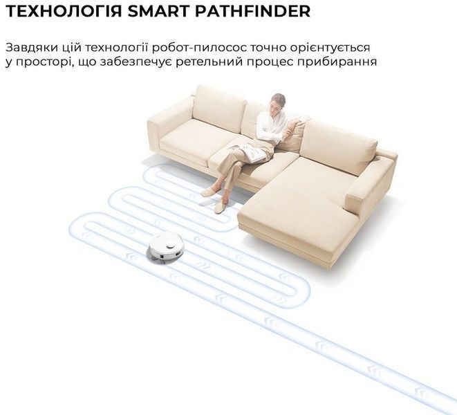 Робот-пилосос Dreame Bot Mova E20 Plus White 1424829 фото