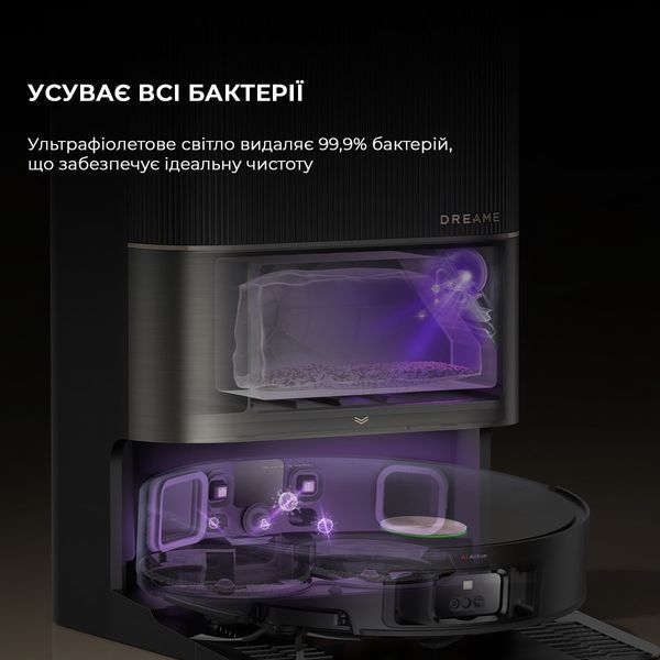 Робот-пилосос Dreame Bot X50 Ultra Complete Black 1426079 фото