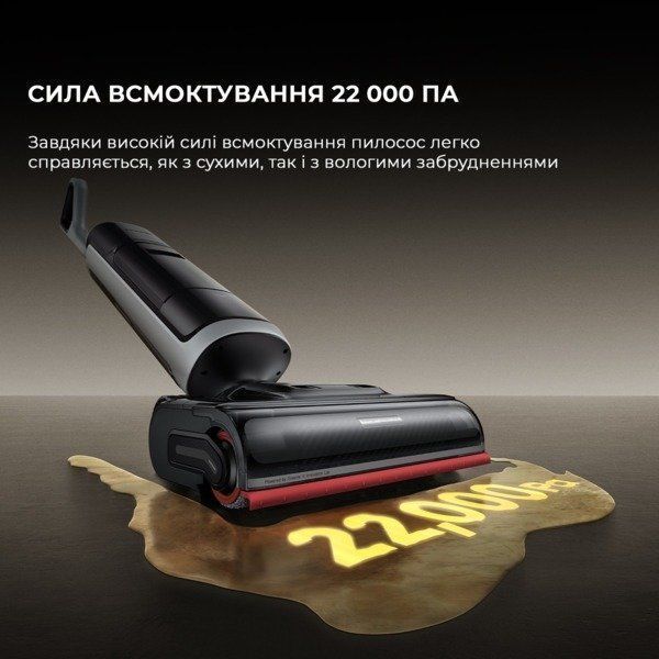 Ручний вертикальний миючий пилосос Dreame H15 Pro Heat (HHR48A) 1437111 фото