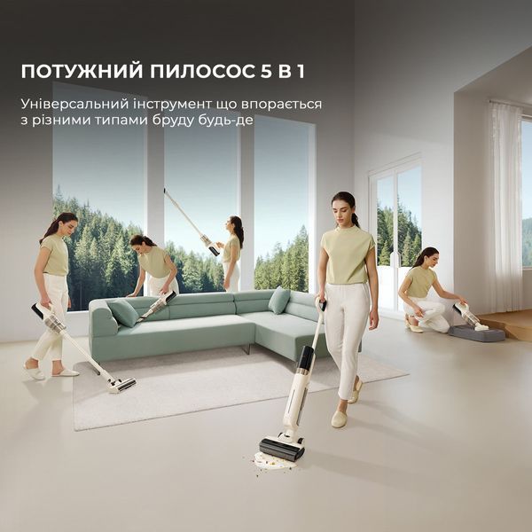 Ручний вертикальний миючий пилосос Dreame Mova K30 Mix (HMV24A) 1424760 фото