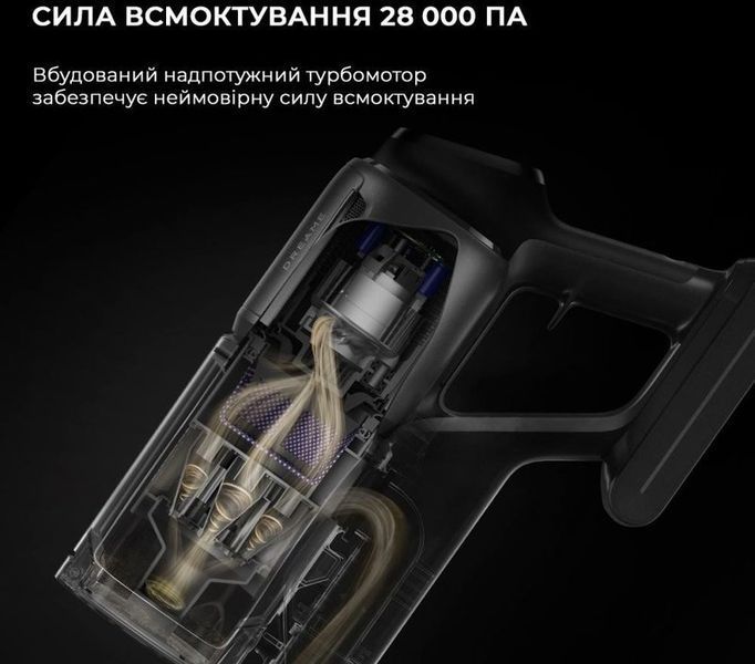Ручний вертикальний миючий пилосос Dreame Z30 Aqua Cycle 1429857 фото